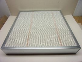 General Filter EPM7 Redőzött szűrőcella, Z-szűrő, panelszűrő, 635x635x98mm, 65.452/21, EPM7=F7, Épületgépészeti légszűrő, légkondicionáló rendszerekhez vagy ipari folyamatokhoz, 3400 m2/h, 105 Pa, 