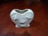 Porcelán váza, tolltartó, szív alakú, 10x8x5 cm, 235gr, Trade House Denmark Design 43488