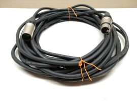Mikrofon kábel, zajmentes, alacsony impedancia és kapacitás, XLR apa, XLR anya, 10m, Proel Noiseless Microphone Cable 