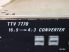 Video 16:9-4:3 konvertáló, 4:2:2, 270Mb/s, Thomson TTV7770 (B7770001, 16:9/4:3 video converter