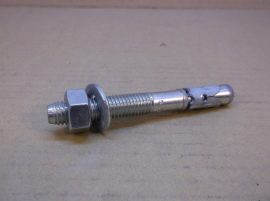 M12x100 alapcsavar, feszítődűbel alátéttel, anyával, horganyzott, SPIT FIX2 M12/25-8, 055352, nem minősített
