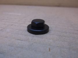 Műanyag sapka, csavarfej takaró, 10 mm hatlapfejű lemezcsavarhoz, fekete RAL 9005, 12 Ft/db, 23-100-169005, 16100, CAPACH 6, 416150