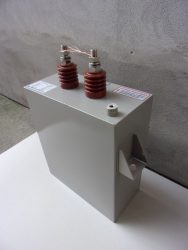 SAMWHA CAPACITOR CO.,LTD. SMF-88180S egyenáramú nagyfeszültségű ipari kondenzátor, 8800V 180uF, -10/+10%, IEC61071, DC BUS 180F 8,5kV, Nagyfeszültségű teljesítménykondenzátor