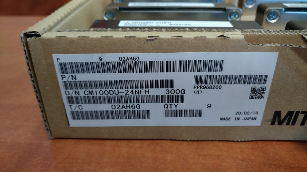 IGBT modul, Mitsubishi CM100DU-24NFH, 100A 1200V, Nagyfrekve