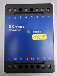 Feszültség -frekvencia konverter, 110V tápfeszültség, C-MAC Converter MD10