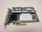   LSI Logic MegaRAID 320-2E kétcsatornás PCI Express Ultra320 SCSI RAID vezérlő 128 MB-os memóriával és BBU-val, TH-0TD977-55755-69D-1625, P062193706, Dual PCI-E U320 128MB MR SCSI 320-2E Raid kártya