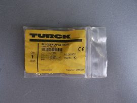 Szenzor, induktív érzékelő, fém, érzékelési táv: 1mm, D=M8x1, 10-30VDC, PNP, NO, Turck BI1-G08K-AP6X-H1341, 46720