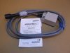 RFID író/olvasó antenna, 40x53x23mm, 2m kábel, vízálló csatlakozó, Omron V680-HS63-W