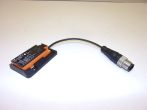   ifm Electric KQ6005, KQ-3120NFPKG/2T/0,1M/US kapacitív szenzor, szintérzékelő, M12 3 pin apa csatlakozóval, 12mm érzékelés, 10-30 VDC, 20x14x48 mm, pozícióérzékeléshez vagy töltésiszint-ellenőrzéshez