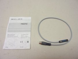 Festo SME-8-S-LED-24, 150857 Mágneses Reed Pozíció érzékelő, hall szenzor, közelítéskapcsoló pneumatikus munkahengerekhez, M8 3 pin apa csatlakozóval, T horonyhoz Festo SME-8-S-LED-24, 150857 Mágneses Reed Pozíció érzékelő, hall szenzor, közelítéskapcsoló pneumatikus munkahengerekhez, M8 3 pin apa csatlakozóval, T horonyhoz