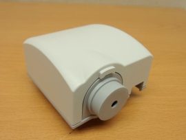 Siemens QAD22 csőre rögzíthető hőmérséklet érzékelő, LG-Ni1000, -30...130 °C, 15...140 mm csőátmérőig.