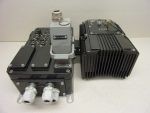   Nordac SK DA-130E-750-340-IBS-AAA + SK300E-750-340-B Decentralizált terepi elosztó modul 0,75 kW-os frekvenciaváltóval, 3x400VAC be, 3x 0-400V 400Hz ki, InterBus és érzékelő/aktuátor csatlakozásokkal, 