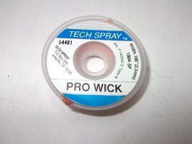 Rézharisnya, kiforrasztó szalag, TechSpray Pro Wick 1804-5F, 2,5mm/1,5m