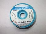   Rézharisnya, kiforrasztó szalag, antisztatikus, TechSpray SMT NoClean Wick 1827-10F, 0,63mm/3m