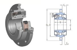 BC1-7229 CC SKF, 50x115/155x59 mm, Egysoros hengergörgős, hibrid kerámia csapágy, vasúti hajtóművekhez BC1-7229 CC SKF, 50x115/155x59 mm, Egysoros hengergörgős, hibrid kerámia csapágy, vasúti hajtóművekhez