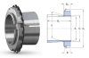 H 306 komplett ISK, 25x31x45 mm /M30x1,5 Adapterhüvely kupos tengelyfuratú csapágyakhoz, szorítóhüvely, feszítőhüvely KM hornyos anyával és MB biztosító alátéttel, metrikus méret, Kúp= 1:12