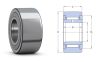 NATR 17 PP (NATD, MCYRR) KBS, 40x17x20/21 mm, Tartógörgő támasztógörgő, (járom típusú nyomhenger) karimás gyűrűkkel, domború külső palásttal, beépített tömítési és utánkenési funkcióval NATR 17 PP (NATD, MCYRR) KBS, 40x17x20/21 mm, Tartógörgő támasztógörgő, (járom típusú nyomhenger) karimás gyűrűkkel, domború külső palásttal, beépített tömítési és utánkenési funkcióval