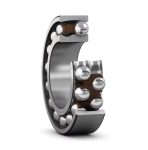   1203 ETN9 SKF 17x40x12 mm, nyitott kétsoros önbeállós golyóscsapágy, poliamid kosárral