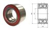 BA2B 440190 C (VKBA 621, VKBA 679, VKBA 1330, TN) SKF, 36x76x29,25/27, Kétsoros golyós kerékcsapágy, mindkét oldalán nyitott, osztott belső gyűrűvel, poliamid kosárral, (FB 10395 SNR)