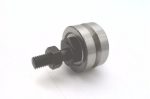   JA7E HEPCO (AMJ25E1N) 6x25x14 mm, Excentrikus csap típusú vezetőgörgő, tartógörgő, csapos támasztógörgő, (síngörgő) külső paláston "V" alakú vezetőnúttal