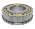   BC1B 319552 M SKF (BC1B 322161, VKT 8899, 566616 B, F 19008, NUP design) 80x150/157x27,5 mm, Egysoros hengergörgős csapágy, bronzkosárral, külső gyűrűn peremmel, egyoldalon peremes belső gyűrűvel, és belső támasztó P gyűrűvel, 0750 118 131, 1905088, 