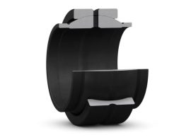 GEG 35 ES 2RS LS, 35x62x35/22 mm, gömbcsukló, gömbszem 35 mm-es tengelyfurat, radiális gömb alakú siklócsapágy, mindkét oldalon kétajkas súrlódó tömítéssel rendelkeznek.