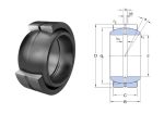   GEF 30 ES 2RS NEUTRAL, 30x50x27/23 mm, gömbcsukló, gömbszem 30 mm-es tengelyfurat, radiális gömb alakú siklócsapágy, mindkét oldalon kétajkas súrlódó tömítéssel rendelkeznek. 