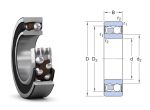   2305 2RS NEUTRAL 25x62x24 mm, kétoldalt gumi (NBR) súrlódó tömítéssel zárt, kétsoros önbeállós golyóscsapágy