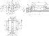 KWD-015-SNS-C2-H-1, R162212322 Rexroth 58,2x34x19,9 mm, Precíziós lineáris síncsapágy, vezetőkocsi profil sínekhez, golyós futóblokk, FNS, 15-ös méret, nagy pontosságú, közepes előfeszítés, 