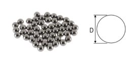 RB (KU) 20.638 mm, 13/16" MGM, Acélgolyó, csapágygolyó, nem saválló, G100, 10 db/csomag, bruttó 200 Ft/db.