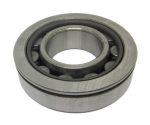   NU 407 N STEYR, 35x100x25 mm, Egysoros hengergörgős csapágy acélkosárral, mindkét irányba elmozduló belső gyűrűvel, és külső palástton núttal