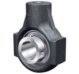 PHE 50 INA (GRAE50NPPB+HE10, UCT 210, YAR 210+ház) 50x145x110 mm, Y-csapágyegység, feszítőcsapágyház egység 50 mm furatátmérőjű hernyócsavaros csapággyal