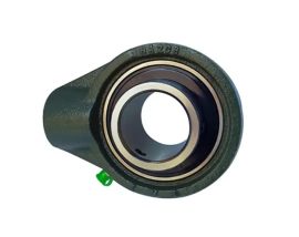 UCHA 208 FK (YAR 208+HA ház, UC 208, UCHB 208, SCHB 40) 40x121x96 mm, Y-csapágyegység, rúdvég, feszítőcsapágyház egység 40 mm furatátmérőjű hernyócsavaros csapággyal