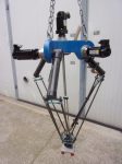   Bosch Rexroth Delta robot, Pókrobot, 3x R911305624, MSK040B-0600-NN-S1-UG1-NNNN fékes, enkóderes, Apex AD090-P0 hajtóműves szervomotorral + R911305622, MSK040B-0600-NN-S1-UG0-NNNN szervomotorral