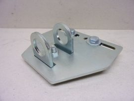 Tartókonzol, horganyzott acél tartóbilincs, 28 mm csőátmérőhöz, 