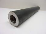   Gumirozott görgő, 73,5mm átmérő, 520mm hossz, egyik oldalon 42mm átmérőjű, 16,5mm mély csapágyfészek, másik oldalon 16,5mm átmérőjű furattal, xyz