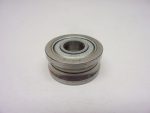   Csapágyazott görgő, INA, LFR 5201-12, 35mm külső átmérő, 16mm vastagság, homorű külsővel, xyz