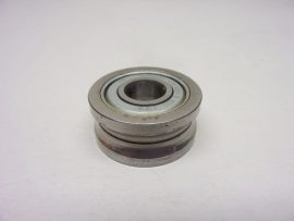 Csapágyazott görgő, INA, LFR 5201-12, 35mm külső átmérő, 16mm vastagság, homorű külsővel, xyz