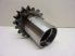10B típus 5/8"x3/8" típusú duplex lánckerék, duplasoros acél lánckerék, 2db. csapágyfészekkel, Z=2x15 fog, 82mm átmérő, 9mm fogszélesség, görgőspálya hengerekhez is (DS10015_2)
