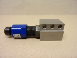 ACE SCS300-D0581, Ipari lengéscsillapító, löketvég-csillapító, FF1731020043 tartó konzollal, M20 menet, Shock Absorber