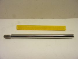 20x313 mm Krómozott acéltengely menetes végekkel, 313mm hossz, 20mm átmérő, M16x1,5mm külső menet / M12 belső menet