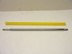   16x440 mm Krómozott acéltengely menetes végekkel, 440mm hossz, 16mm átmérő, M12x1,25mm / M10x1,5mm külső menet