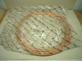 Cuprumfoma 6x1-es lágy rézcső, 6mm x 1mm x 25 méter, Metrikus lágyított rézcső, bruttó 800.- Ft/m.