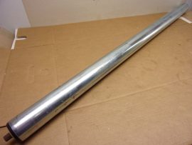 Interroll 1700, 60x1120mm Csapágyazott fém szállítógörgő, futószalag görgő, horganyzott acélcső palást, 14mm tengelyátmérő 11mm lapolással, hatékony védelem szennyeződés és víz ellen, különféle görgős pályákhoz, szállítószalagokhoz Interroll 1700, 60x1120mm Csapágyazott fém szállítógörgő, futószalag görgő, horganyzott acélcső palást, 14mm tengelyátmérő 11mm lapolással, hatékony védelem szennyeződés és víz ellen, különféle görgős pályákhoz, szállítószalagokhoz