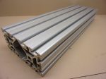   Alumínium profil, gépépítő és installációs profil, 10 mm-es núttal, 90x180x560 mm, NC/CNC lineáris tengelyekhez tartóláb, vagy tartóhíd