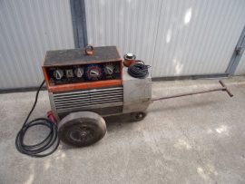 ELIN SWA 380 hegesztő dinamó, munkakábel nélkül, 9,5kW-os motorral, 0-380A, 0-100V, 5 pólusú 32A csatlakozóval, távvezérlővel, tesztelve