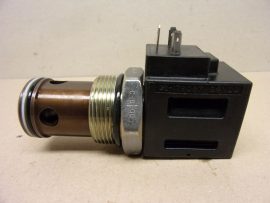 VICKERS SV2-20-C-0-00-24D, 565539, hidraulikus patronszelep, 02-178087, 24VDC mágnestekerccsel, 2/2 NC, 210 bar (3000 psi) és 230 l/perc (60 USgpm), 2 utas, 2 pozíciójú, alapállapotban zárt