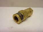   ENOTS IMI 04-0375-00-000 Sárgaréz visszacsapó szelep, 2x 3/8" belső menet, 