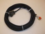   Festo NEBM-T1G8-E-10-N-S1G15, 550315, Enkoder kábel, Adatkábel, EMMS-AS szervomotorokhoz, Heidenhain AWM 20963 80C°30V, 10m, 15pin D-sub + 2x6pin, encoder cable, 