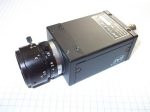   JAI CV-A50 Ipari CCD kamera, Lens Japan 1:1.8, 12mm, 25,5 mm Ø, CCTV objektívvel